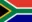 South Africa Women Flag