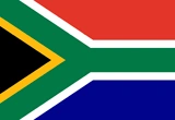 South Africa Women Flag